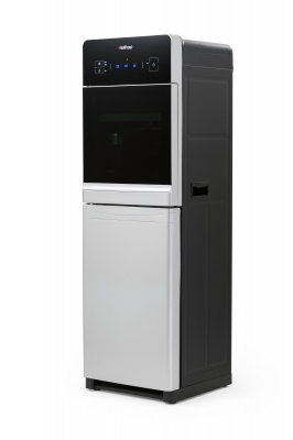 Кулер для воды HotFrost 350ANET silver с нижней загрузкой бутыли